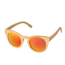 Load image into Gallery viewer, Retro Handmade Bamboo frame Polarized sunglasses