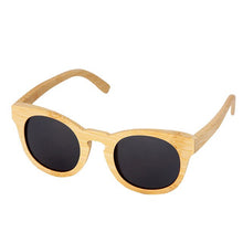 Load image into Gallery viewer, Retro Handmade Bamboo frame Polarized sunglasses
