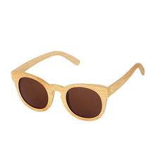 Load image into Gallery viewer, Retro Handmade Bamboo frame Polarized sunglasses