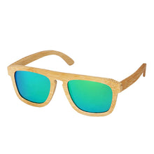 Load image into Gallery viewer, Bamboo frame Vintage  Polarized sunglasses
