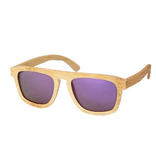 Load image into Gallery viewer, Bamboo frame Vintage  Polarized sunglasses