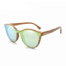 Load image into Gallery viewer, Zebra Wooden sunglasses
