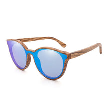 Load image into Gallery viewer, Zebra Wooden sunglasses