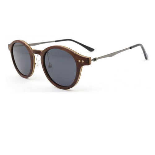 Multi-layer wood Sunglasses